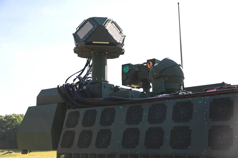 Northrop Grumman 50 kW DEM-SHORAD